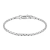Bracelet Boss Evan Acier Blanc