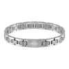 Bracelet Boss Links Essentials Acier Blanc