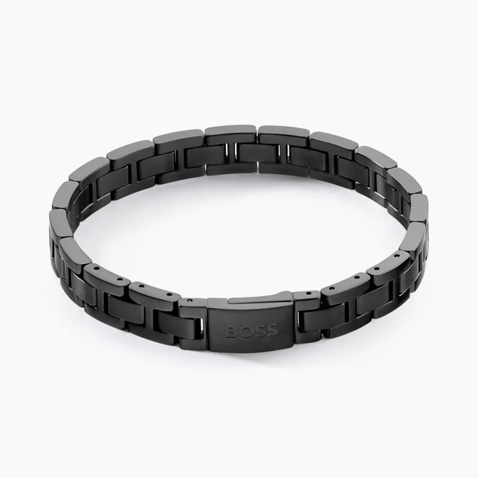 Bracelet Boss Links Essentials Acier Noir