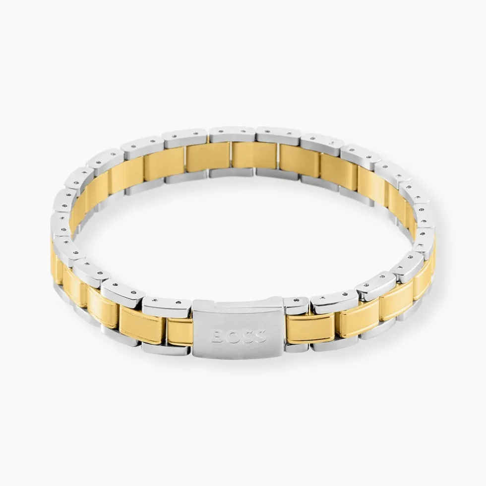 Bracelet Boss Links Essentials Acier Bicolore