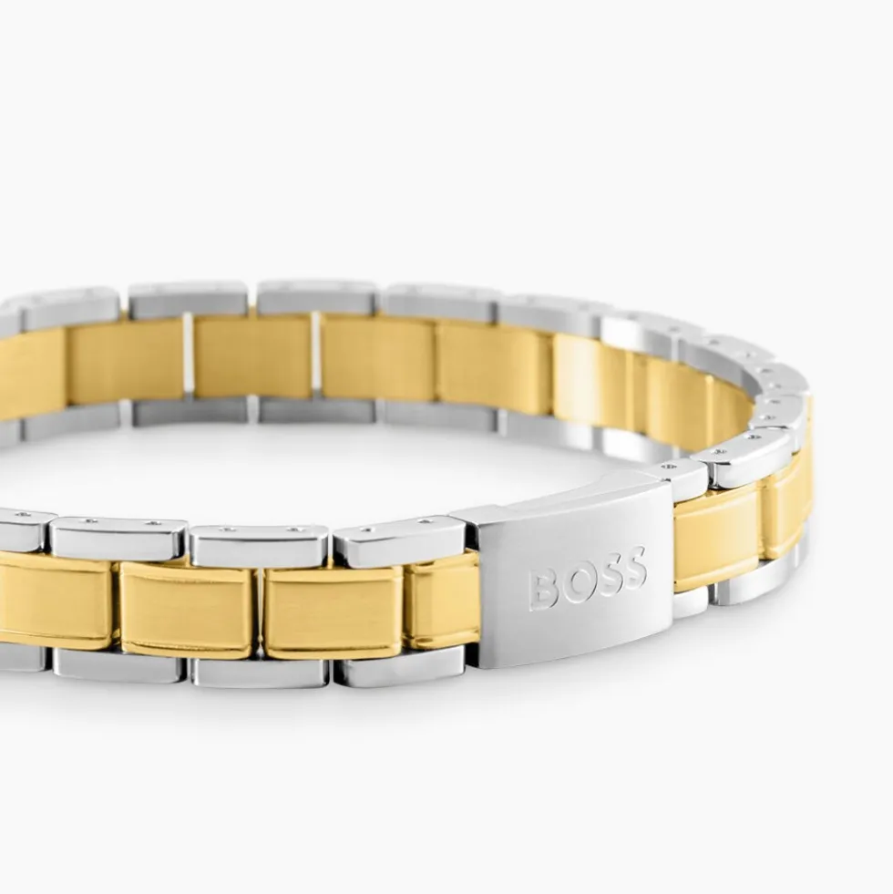 Bracelet Boss Links Essentials Acier Bicolore