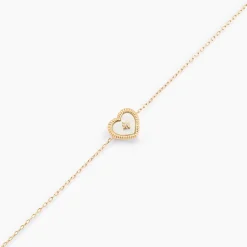 Bracelet Bronte Or Jaune Nacre Diamant
