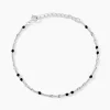 Bracelet Cacilia Argent Blanc