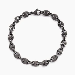 Bracelet Cadia Antique Acier Noir