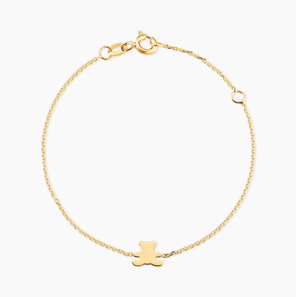 Bracelet Calina Ourson Or Jaune