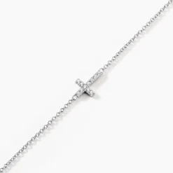 Bracelet Carlie Argent Blanc Oxyde De Zirconium