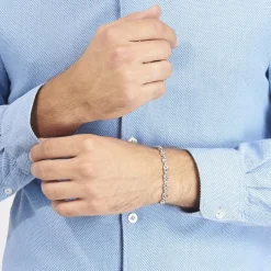 Bracelet Carrus Argent Blanc