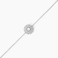 Bracelet Cassandria Argent Blanc Oxyde De Zirconium