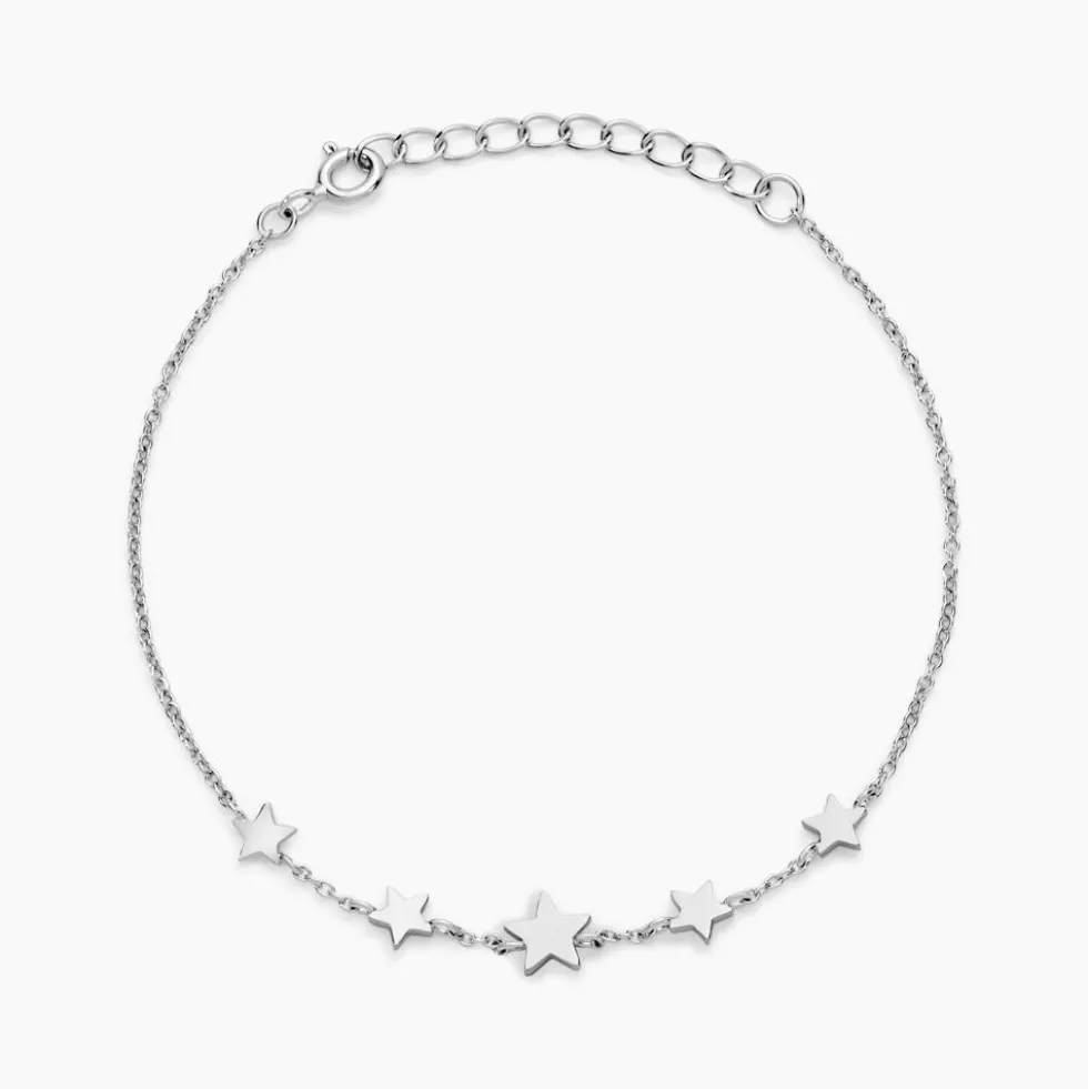 Bracelet Celesta Argent Blanc