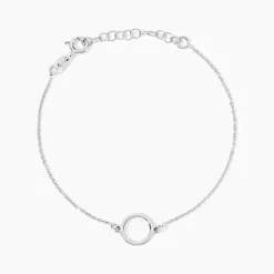 Bracelet Cencio Argent Blanc
