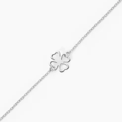 Bracelet Chance Argent Blanc