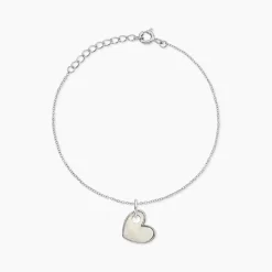 Bracelet Charla Argent Blanc Nacre