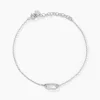 Bracelet Cherazade Argent Blanc