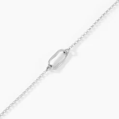 Bracelet Cherazade Argent Blanc