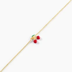 Bracelet Cherry Cerise Or Jaune