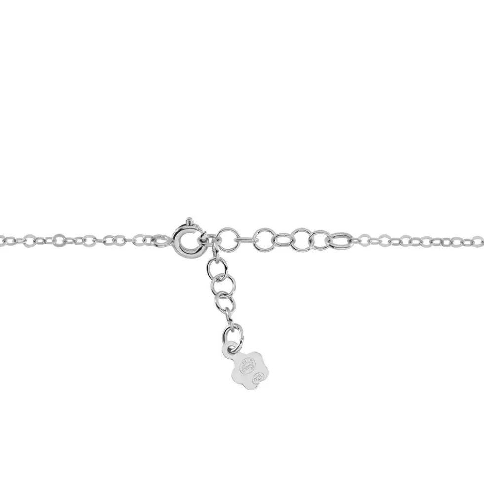 Bracelet China Argent Blanc