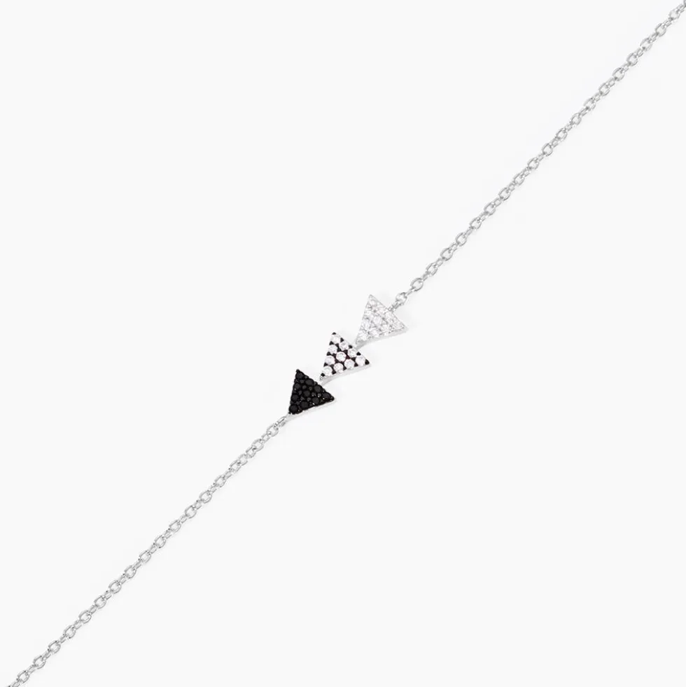 Bracelet Chleo Argent Blanc Oxyde De Zirconium