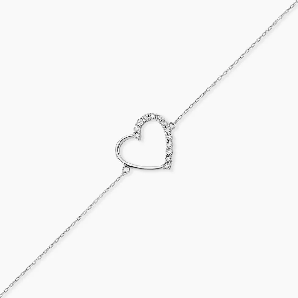Bracelet Chlora Or Blanc Diamant