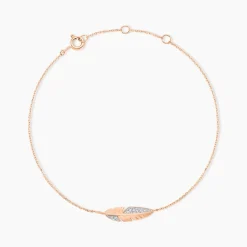 Bracelet Clodie Or Rose Diamant