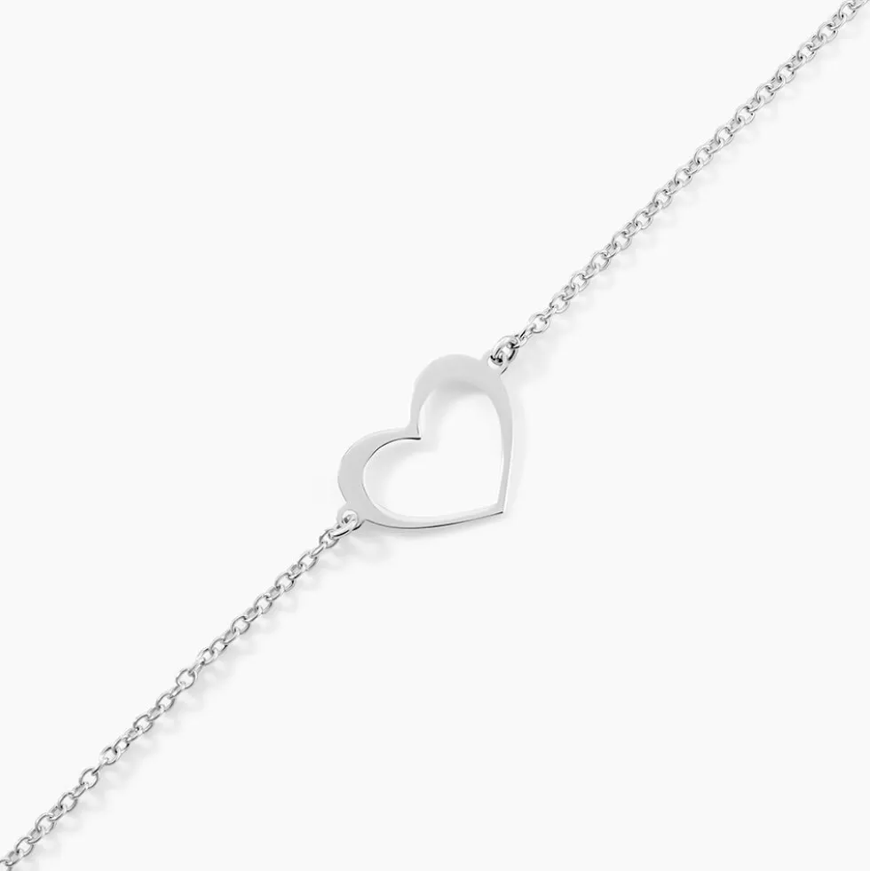 Bracelet Cosima Argent Blanc