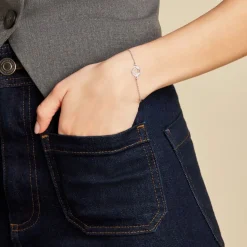 Bracelet Cuore Argent Blanc