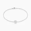 Bracelet Cyllene Argent Blanc Oxyde De Zirconium