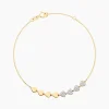 Bracelet Dagmar Or Jaune Oxyde De Zirconium