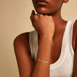 Bracelet Dagmar Or Jaune Oxyde De Zirconium