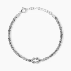 Bracelet Deauville Argent Blanc