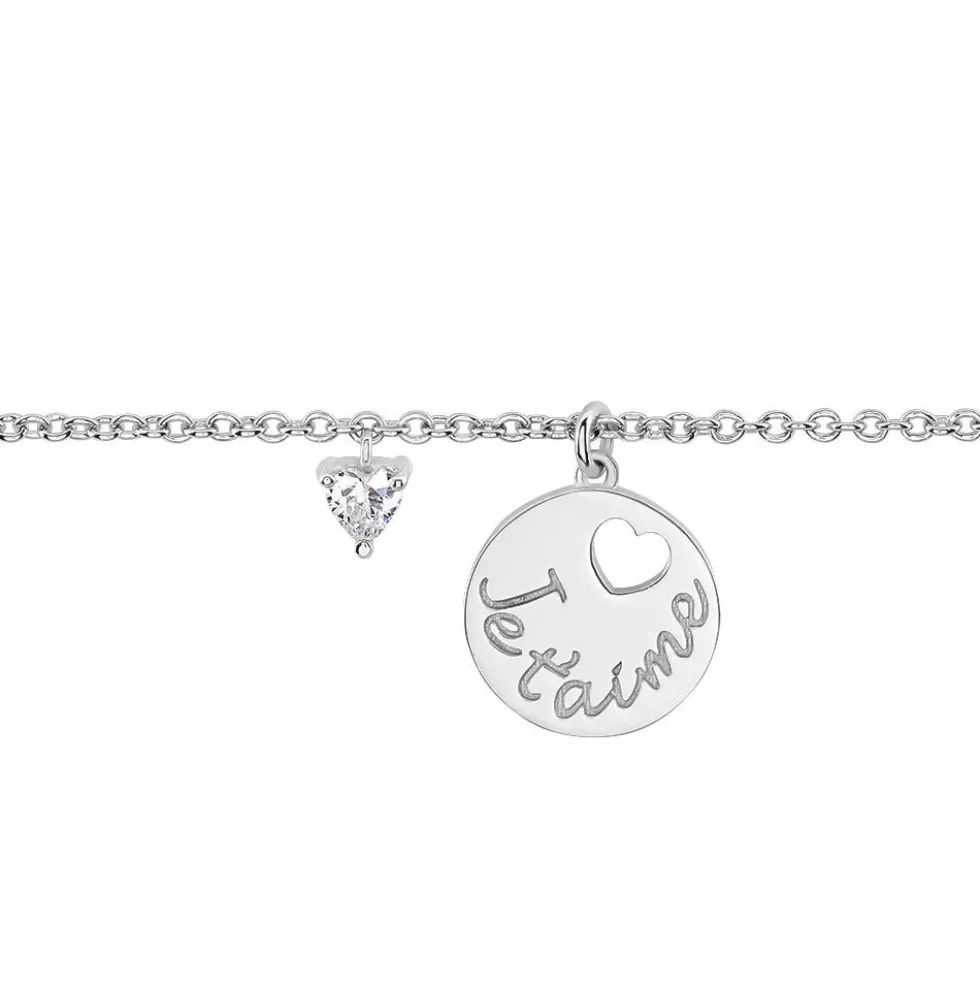Bracelet Denzel Argent Blanc Oxyde De Zirconium