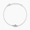 Bracelet Desert Argent Blanc Oxyde De Zirconium