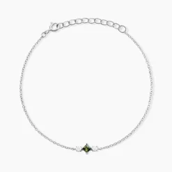 Bracelet Desert Argent Blanc Oxyde De Zirconium