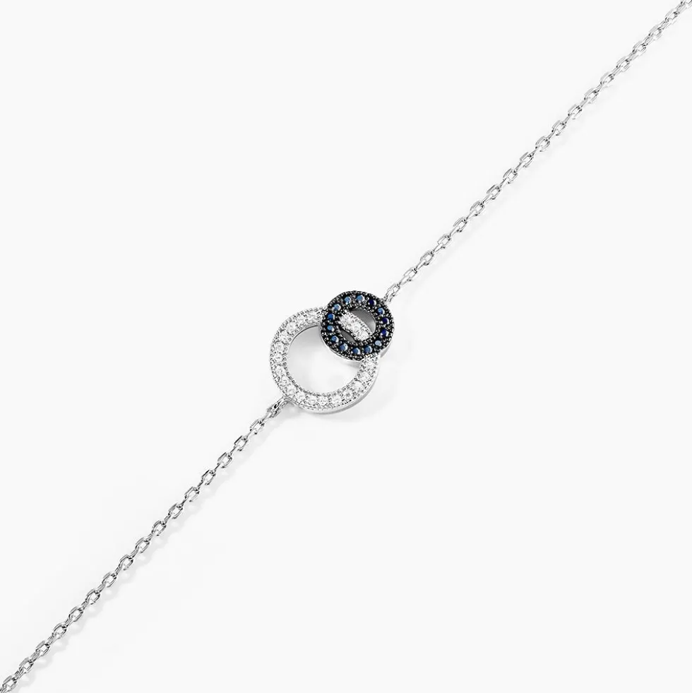 Bracelet Diana Argent Blanc Oxyde De Zirconium