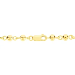 Bracelet Diona Maille Boule Or Jaune