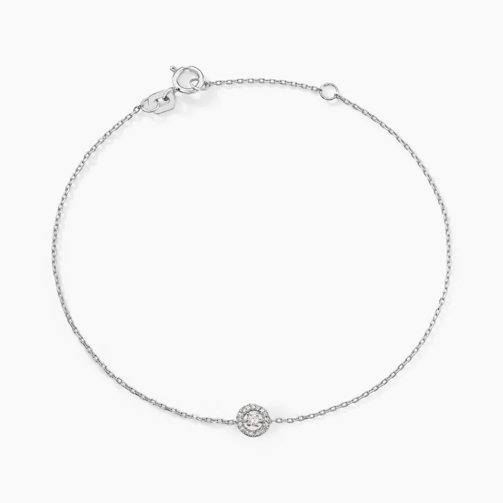Bracelet Domitia Or Blanc Diamant