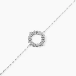 Bracelet Doretta Argent Blanc Oxyde De Zirconium