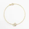 Bracelet Duilio Or Jaune Oxyde De Zirconium