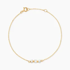 Bracelet Ean Or Jaune Nacre
