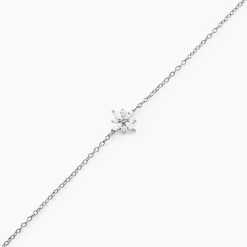 Bracelet Eclat Argent Blanc Oxyde De Zirconium