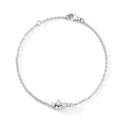Bracelet Eden Argent Blanc Oxyde De Zirconium
