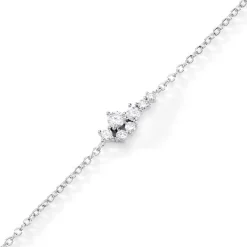 Bracelet Eden Argent Blanc Oxyde De Zirconium