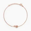 Bracelet Edenia Argent Rose Oxyde De Zirconium
