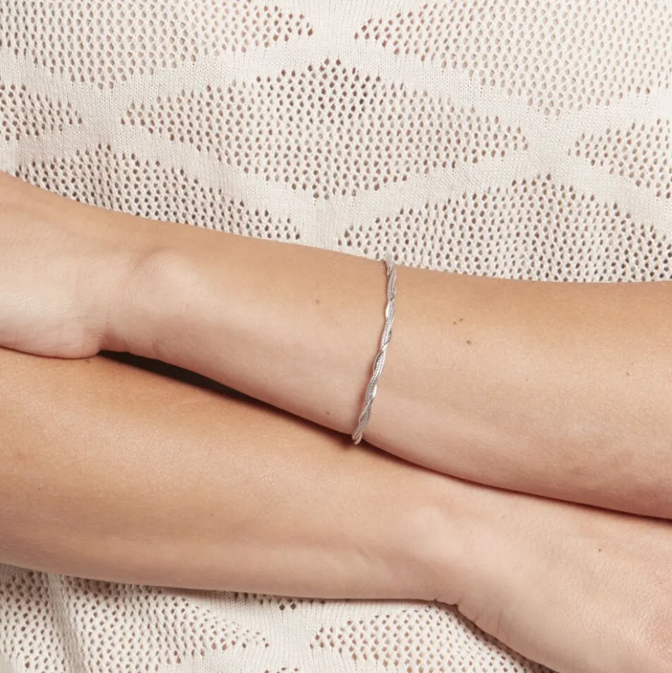 Bracelet Edlineae Argent Blanc