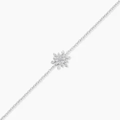Bracelet Effie Argent Blanc Oxyde De Zirconium