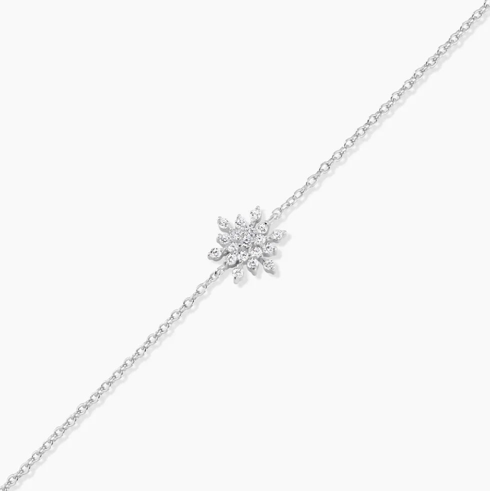 Bracelet Effie Argent Blanc Oxyde De Zirconium