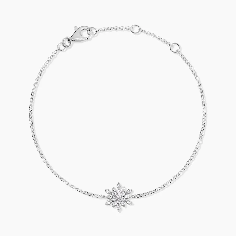 Bracelet Effie Argent Blanc Oxyde De Zirconium