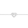 Bracelet Elansa Argent Blanc Oxyde De Zirconium