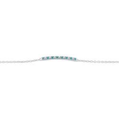Bracelet Elga Argent Blanc Oxyde De Zirconium