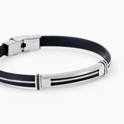 Bracelet Ellis Acier Blanc