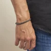 Bracelet Emrick Acier Gris